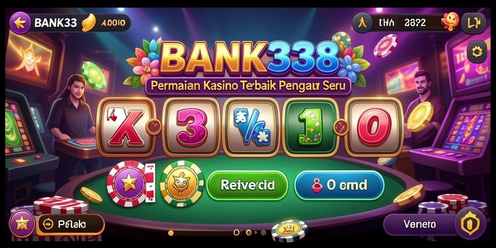 Screenshot gameplay BANK338 menampilkan keseruan permainan Kasino.