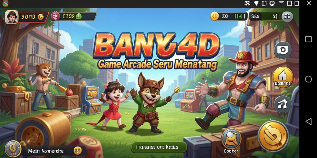 Tampilan gameplay BANYU4D yang penuh aksi dan seru.