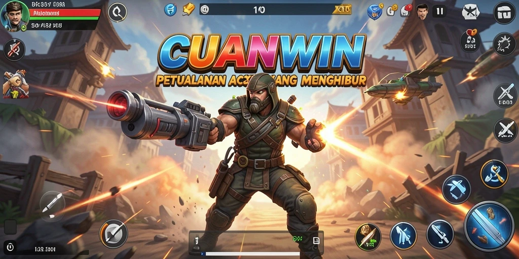 Tampilan aksi mendebarkan dalam CUANWIN yang penuh tantangan.