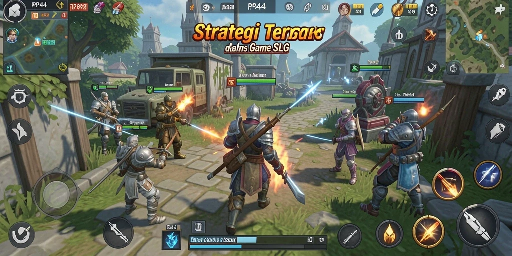 Tampilan gameplay PP444 yang menegangkan dan strategis.