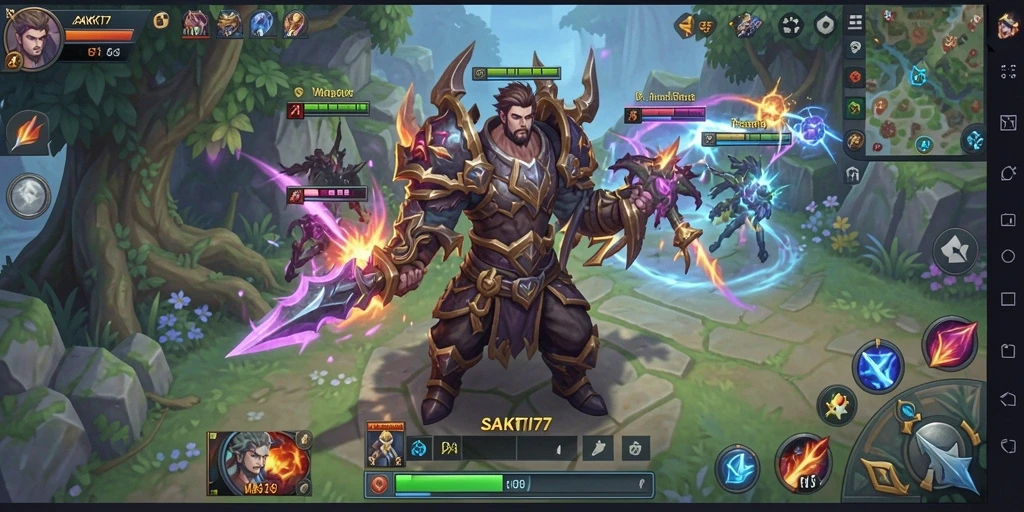 Tampilan gameplay SAKTI77 yang mendebarkan di dunia MMORPG.