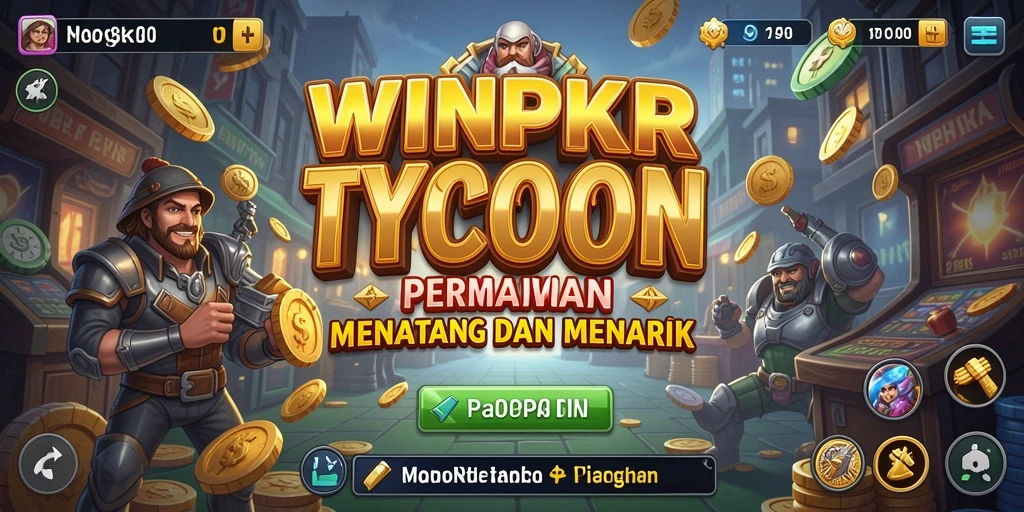 Tampilan gameplay Tycoon yang seru dan menarik.