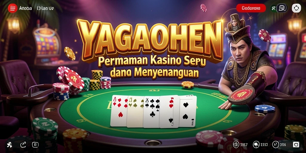 Tampilan menarik dari gameplay YAGAOHEN di Kasino.